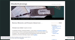 Desktop Screenshot of elizabethjennings.com